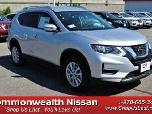 2018 Nissan Rogue SV Brilliant Silver, Lawrence, MA