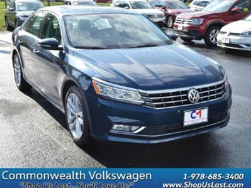 2018 Volkswagen Passat 2.0T SE w/Technology Tourmaline Blue Metallic, Lawrence, MA