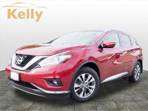 2015 Nissan Murano AWD 4dr SL Cayenne Red Metallic, Beverly, MA