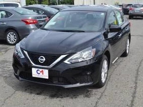 2018 Nissan Sentra SV Super Black, Lawrence, MA