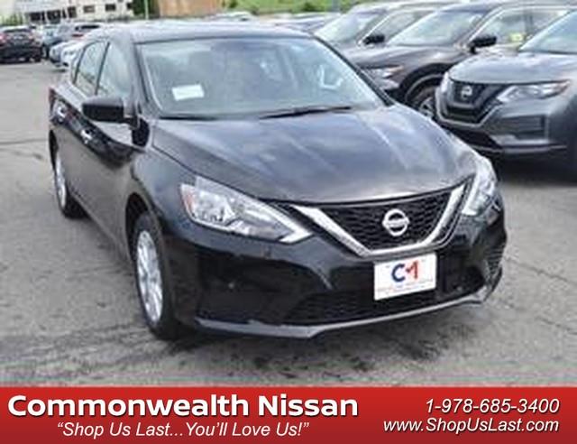 2018 Nissan Sentra SV Super Black, Lawrence, MA