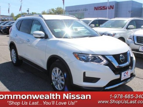 2018 Nissan Rogue SV Pearl White, Lawrence, MA