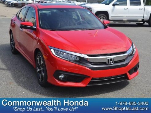 2018 Honda Civic Sedan Touring Rallye Red, Lawrence, MA