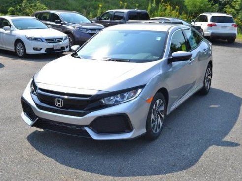 2018 Honda Civic Hatchback LX Lunar Silver Metallic, Lawrence, MA