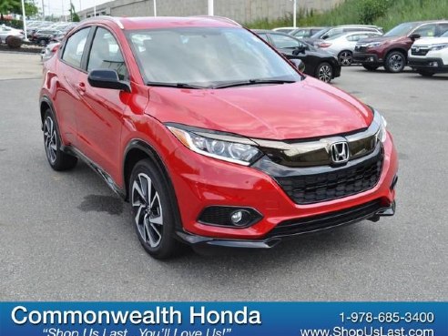 2019 Honda HR-V Sport Milano Red, Lawrence, MA