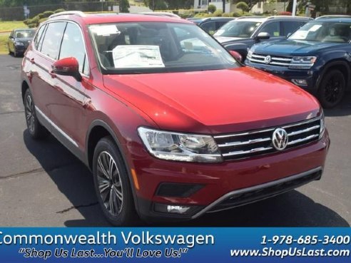 2018 Volkswagen Tiguan SEL Cardinal Red Metallic, Lawrence, MA