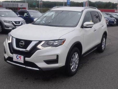 2018 Nissan Rogue SV Pearl White, Lawrence, MA