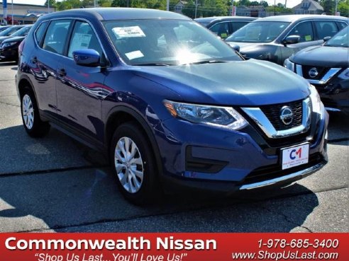 2018 Nissan Rogue S Caspian Blue, Lawrence, MA