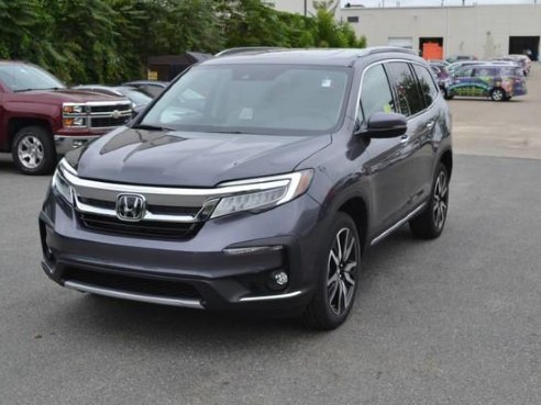 2019 Honda Pilot Touring 7-Passenger Modern Steel Metallic, Lawrence, MA