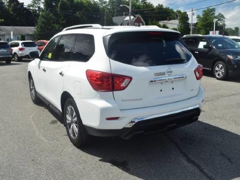 2018 Nissan Pathfinder S Glacier White, Lawrence, MA