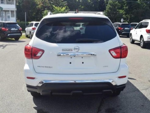 2018 Nissan Pathfinder S Glacier White, Lawrence, MA