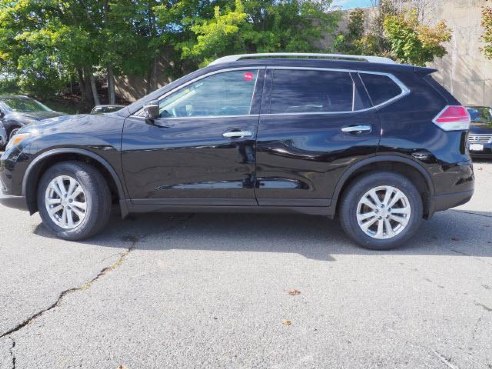 2015 Nissan Rogue AWD 4dr SV Super Black, Beverly, MA