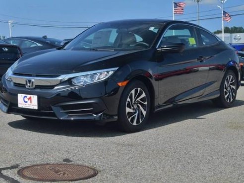 2018 Honda Civic Coupe LX-P Crystal Black Pearl, Lawrence, MA