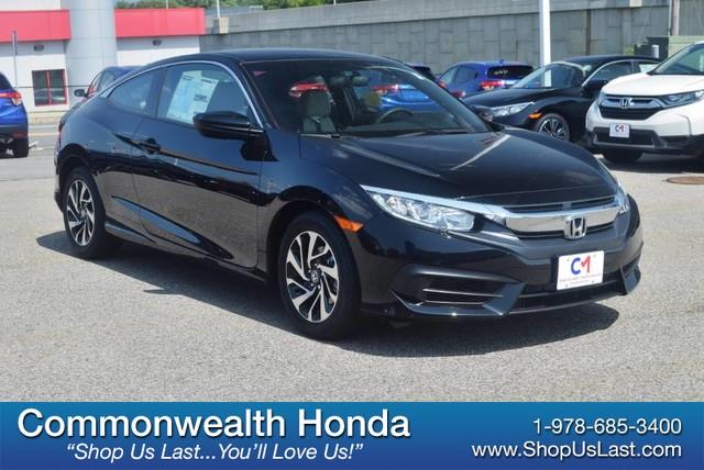 2018 Honda Civic Coupe LX-P Crystal Black Pearl, Lawrence, MA