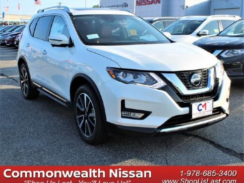 2018 Nissan Rogue SL Pearl White, Lawrence, MA