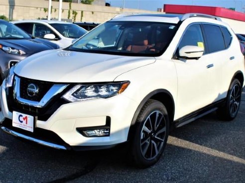 2018 Nissan Rogue SL Pearl White, Lawrence, MA