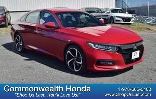 2018 Honda Accord Sedan Sport San Marino Red, Lawrence, MA