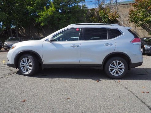 2015 Nissan Rogue AWD 4dr SV Brilliant Silver, Beverly, MA