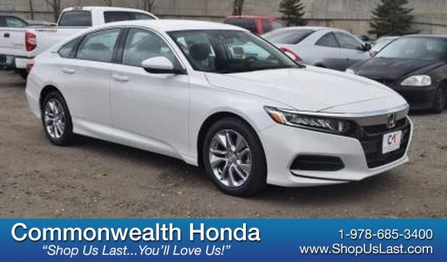 2018 Honda Accord LX Platinum White Pearl, Lawrence, MA