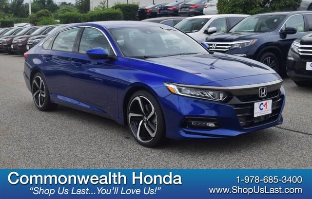 2018 Honda Accord Sedan Sport 2.0T Still Night Pearl, Lawrence, MA