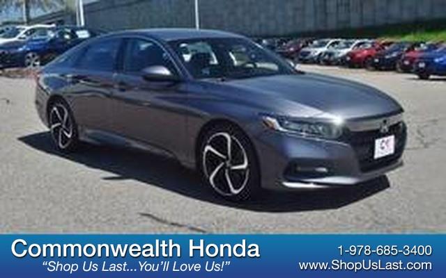 2018 Honda Accord Sedan Sport 1.5T Modern Steel Metallic, Lawrence, MA