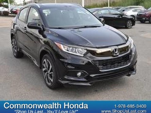 2019 Honda HR-V Sport Crystal Black Pearl, Lawrence, MA