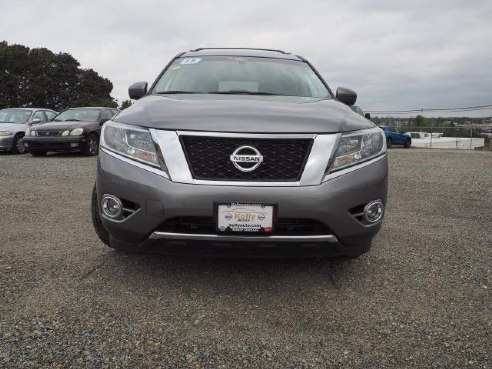 2015 Nissan Pathfinder 4WD 4dr SL Gun Metallic, Beverly, MA