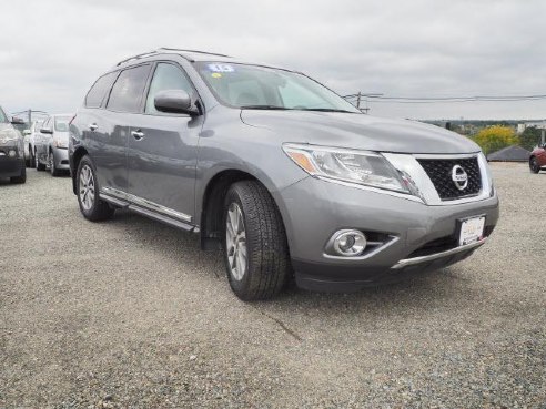 2015 Nissan Pathfinder 4WD 4dr SL Gun Metallic, Beverly, MA