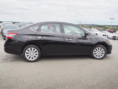 2015 Nissan Sentra 4dr Sdn I4 CVT SV Super Black, Beverly, MA