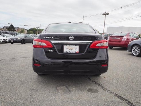 2015 Nissan Sentra 4dr Sdn I4 CVT SV Super Black, Beverly, MA