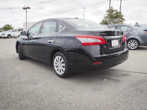 2015 Nissan Sentra 4dr Sdn I4 CVT SV Super Black, Beverly, MA