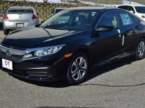 2018 Honda Civic Sedan LX Crystal Black Pearl, Lawrence, MA