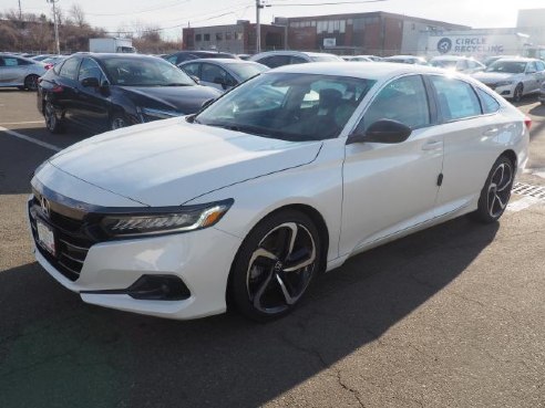 2021 Honda Accord Sport SE 1.5T Platinum White Pearl, Lynn, MA