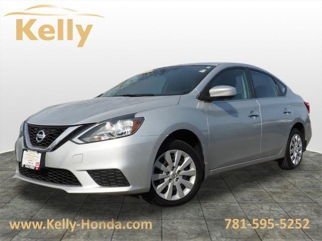 2017 Nissan Sentra S CVT Brilliant Silver, Lynn, MA