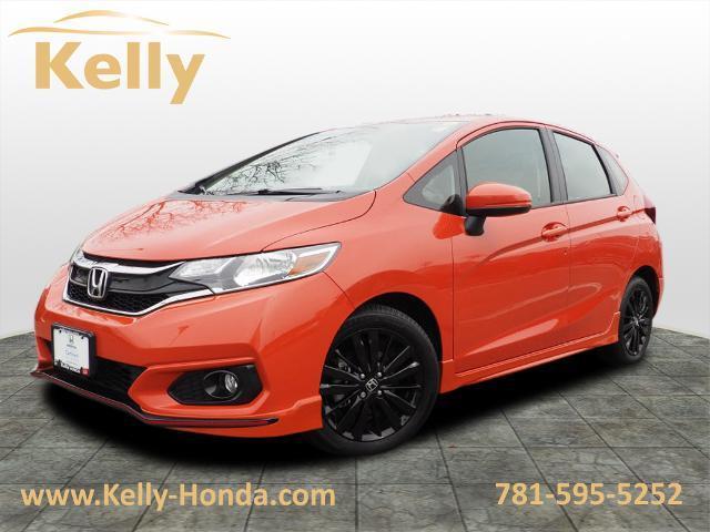 2018 Honda Fit Sport CVT Orange Fury, Lynn, MA