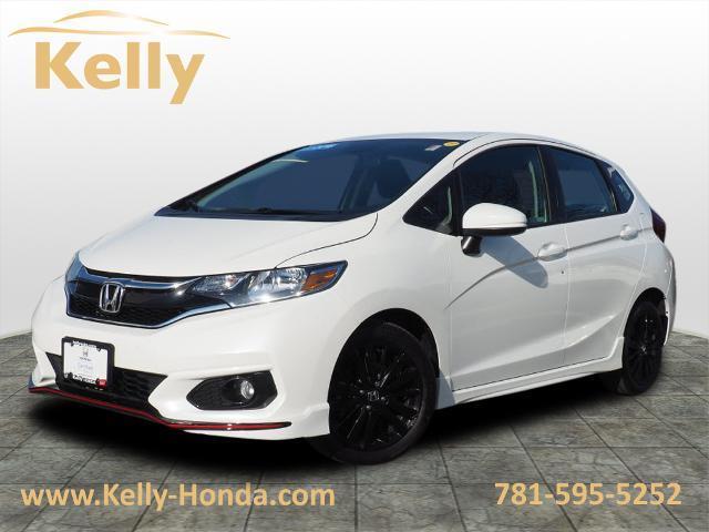 2018 Honda Fit Sport CVT White Orchid Pearl, Lynn, MA