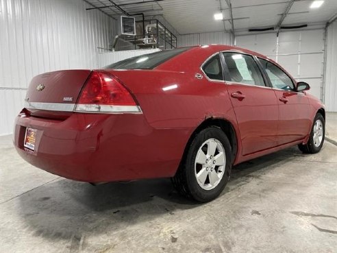 2008 Chevrolet Impala LT Sedan 4D Red, Sioux Falls, SD