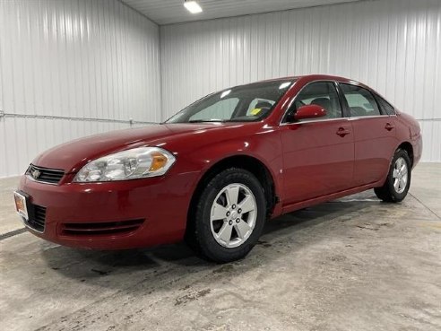 2008 Chevrolet Impala LT Sedan 4D Red, Sioux Falls, SD