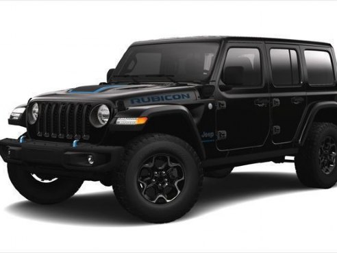 2023 Jeep Wrangler 4xe RUBICON Black, Lynnfield, MA