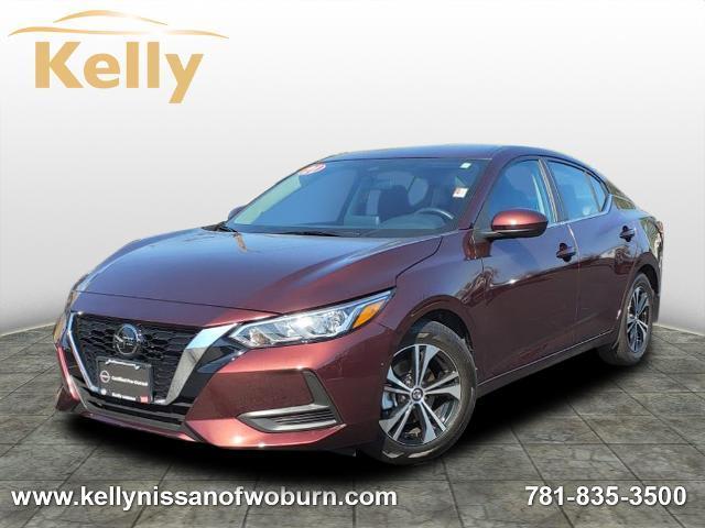 2021 Nissan Sentra CVT ROSEWOOD METALL, Woburn, MA