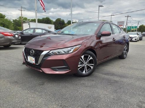 2020 Nissan Sentra CVT Rosewood Metallic, LYNNFIELD, MA