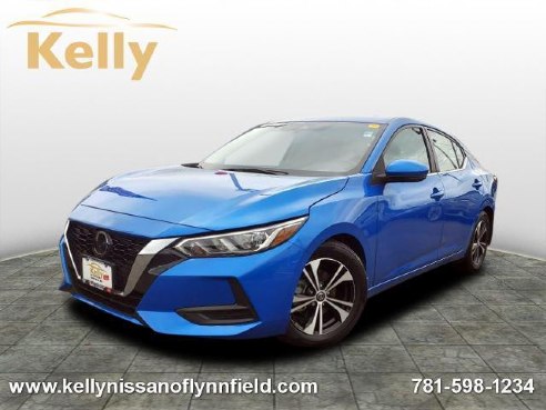 2020 Nissan Sentra CVT ELECTRIC BLUE M, LYNNFIELD, MA