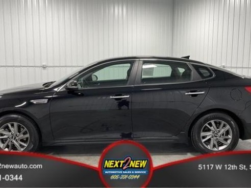 2019 Kia Optima LX Sedan 4D Black, Sioux Falls, SD