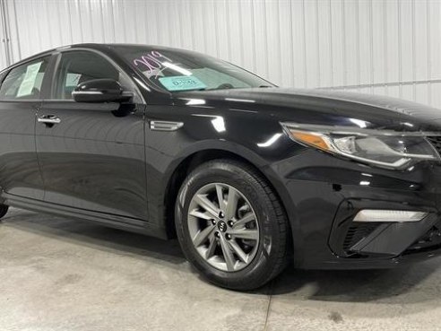 2019 Kia Optima LX Sedan 4D Black, Sioux Falls, SD