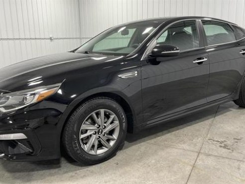 2019 Kia Optima LX Sedan 4D Black, Sioux Falls, SD