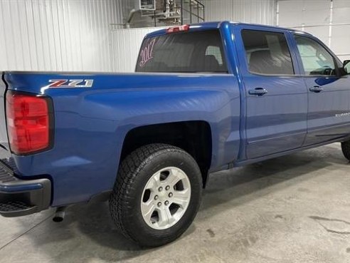 2017 Chevrolet Silverado 1500 Z71 LT Pickup 4D 5 3-4 ft Blue, Sioux Falls, SD