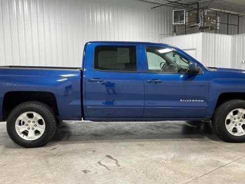 2017 Chevrolet Silverado 1500 Z71 LT Pickup 4D 5 3-4 ft Blue, Sioux Falls, SD