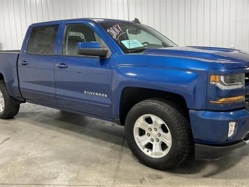 2017 Chevrolet Silverado 1500 Z71 LT Pickup 4D 5 3-4 ft Blue, Sioux Falls, SD