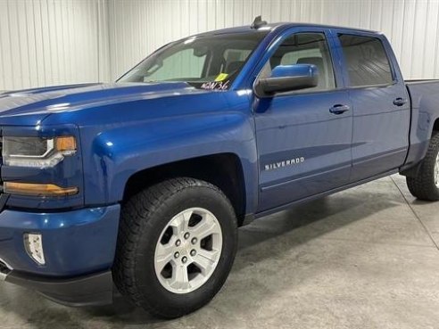 2017 Chevrolet Silverado 1500 Z71 LT Pickup 4D 5 3-4 ft Blue, Sioux Falls, SD