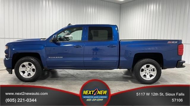 2017 Chevrolet Silverado 1500 Z71 LT Pickup 4D 5 3-4 ft Blue, Sioux Falls, SD